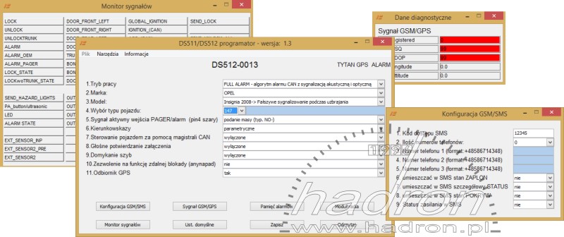 Programowanie cyfrowego autoalarmu TYTAN DS512